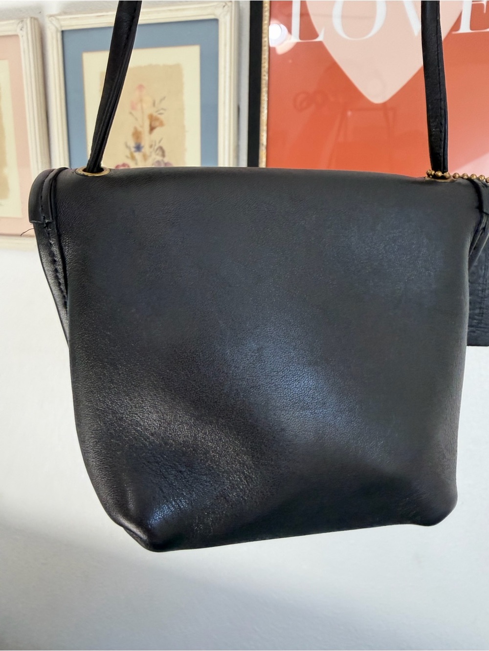 Vintage Coach Everett Mini Bag 9934 Black - Picture 3 of 10